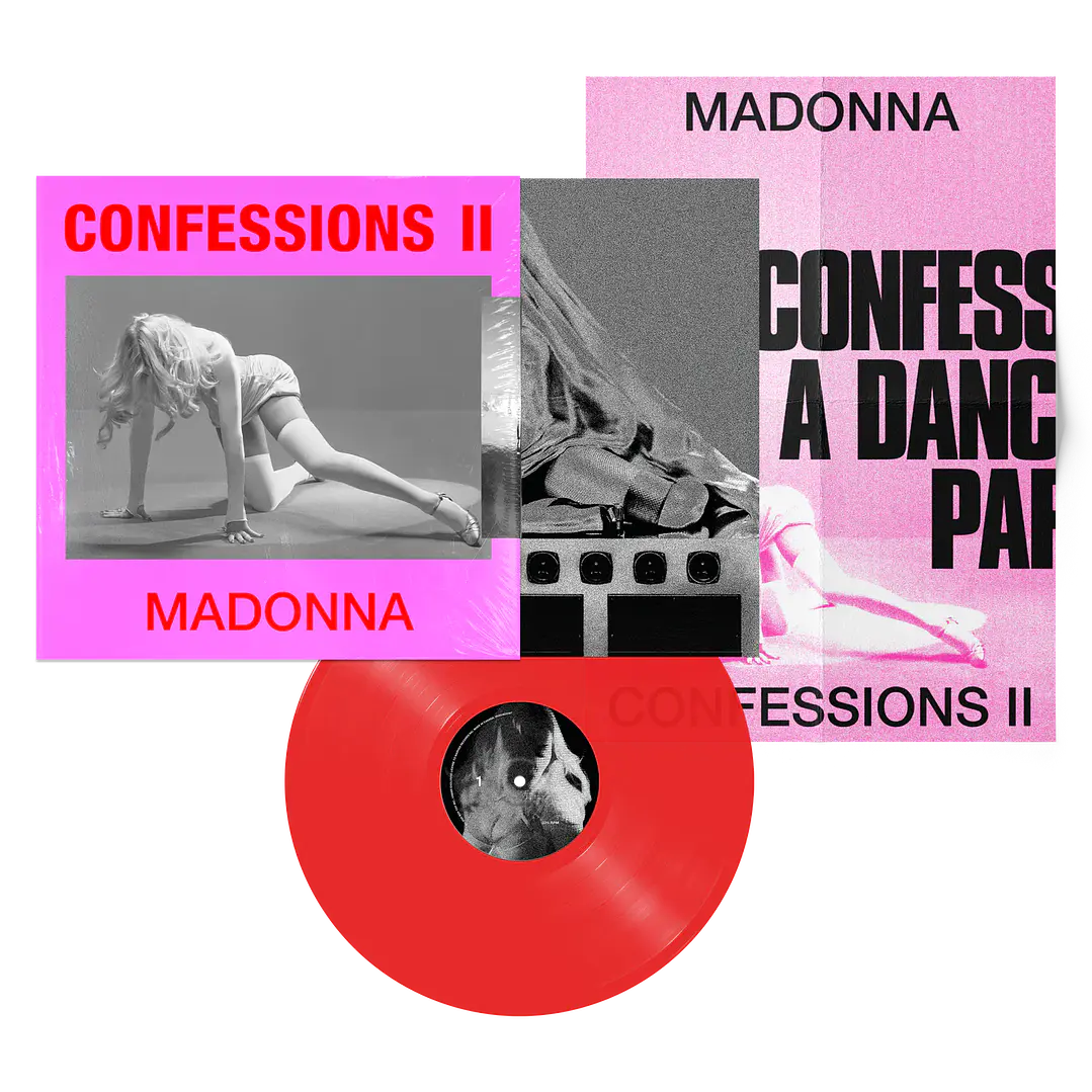 (PREVENTA) Madonna - Confessions II - Vinilo Translucent Red 2