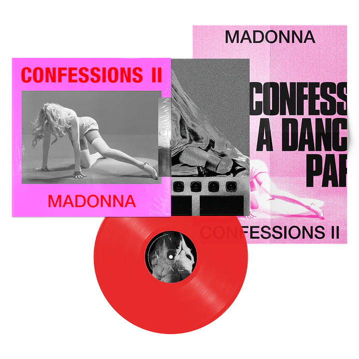 (PREVENTA) Madonna - Confessions II - Vinilo Translucent Red 2