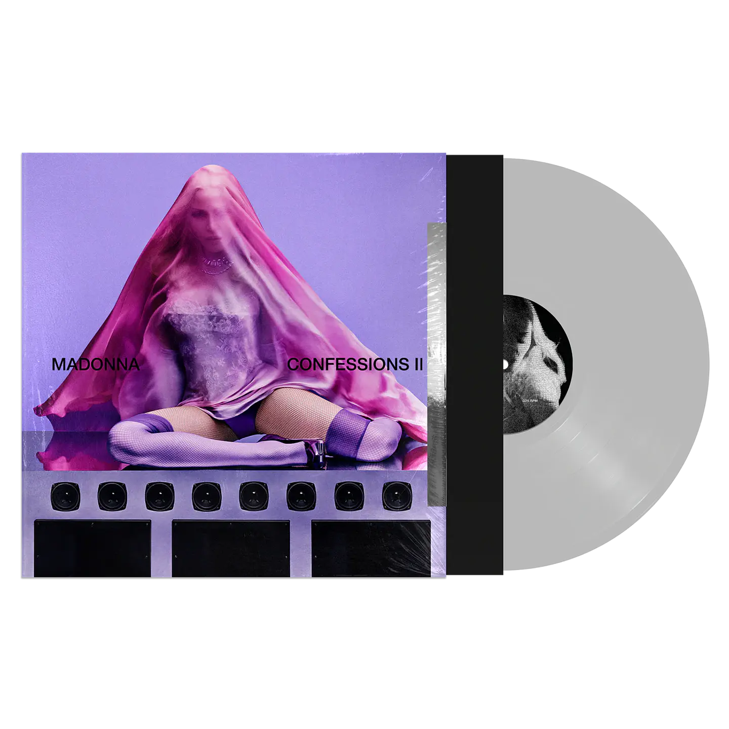 (PREVENTA) Madonna - Confessions II - Vinilo Deluxe Clear (2LP) 1
