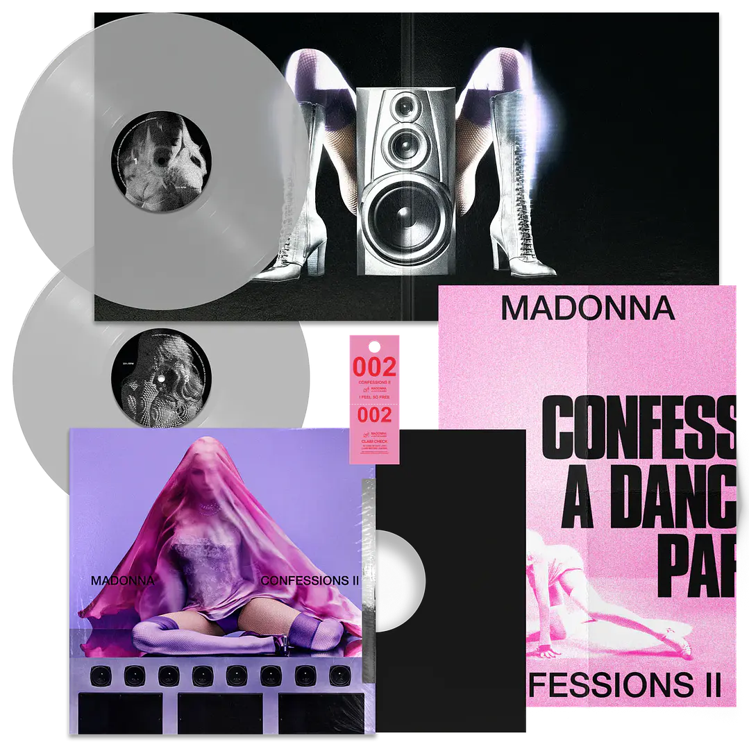(PREVENTA) Madonna - Confessions II - Vinilo Deluxe Clear (2LP) 3