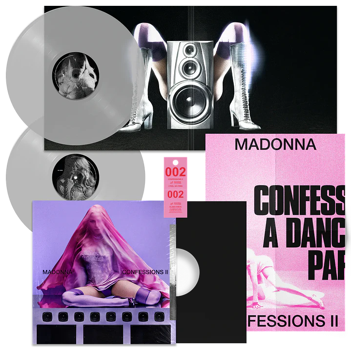 (PREVENTA) Madonna - Confessions II - Vinilo Deluxe Clear (2LP) 3