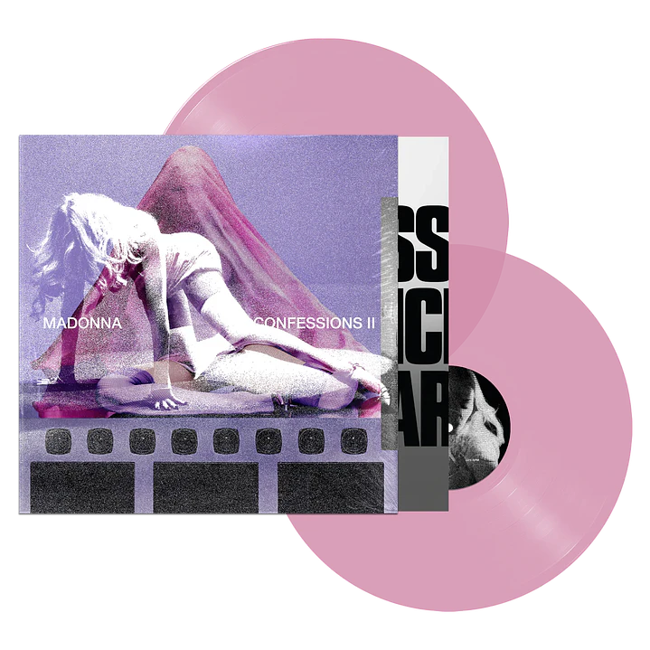 (PREVENTA) Madonna - Confessions II - Vinilo (2LP) Deluxe Set Premium Translucent Pink 1