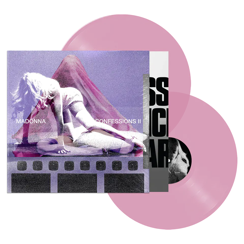 (PREVENTA) Madonna - Confessions II - Vinilo (2LP) Deluxe Set Premium Translucent Pink 1
