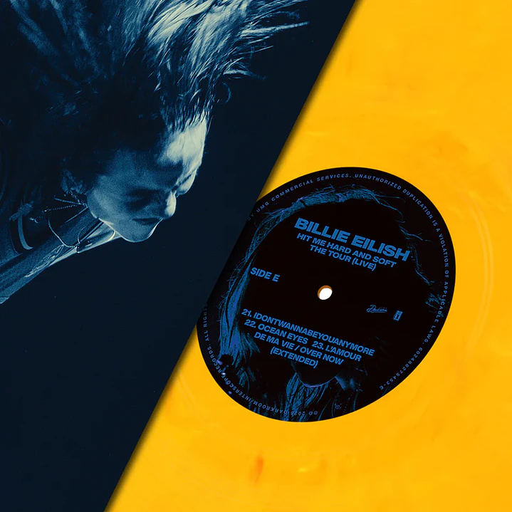 (PREVENTA) Billie Eilish - Hit Me Hard And Soft - Vinilo The Tour (Live) 6