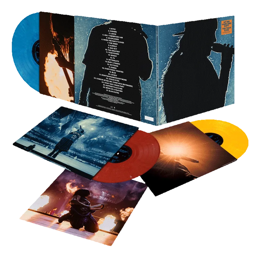 (PREVENTA) Billie Eilish - Hit Me Hard And Soft - Vinilo The Tour (Live) 2