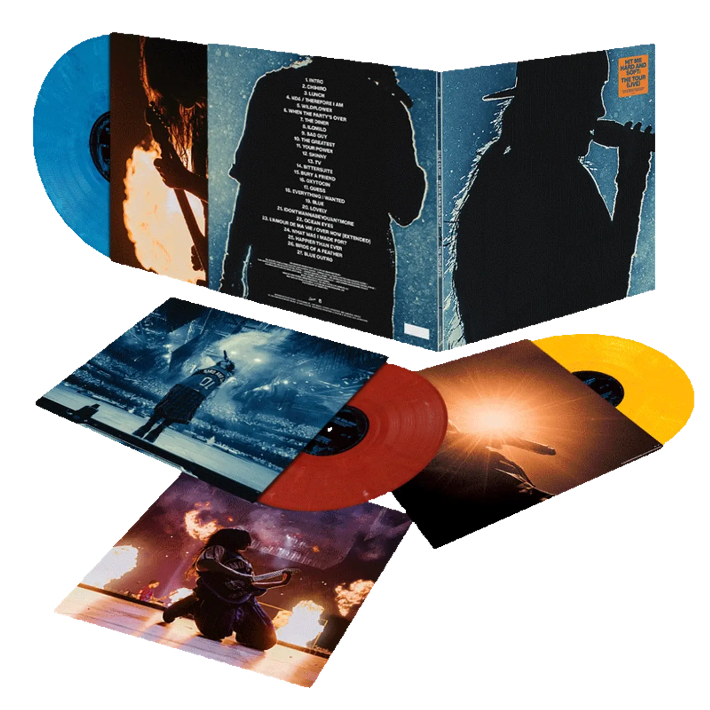 Billie Eilish - Hit Me Hard And Soft - Vinilo The Tour (Live) 2