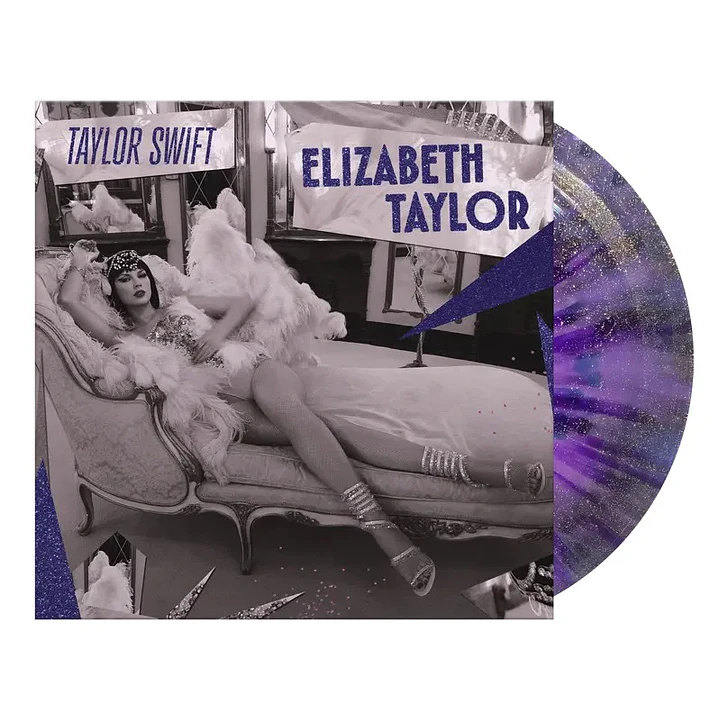 (PREVENTA) Taylor Swift - Elizabeth Taylor - Vinilo 7” (RSD 2026) Cry My Eyes Violet Glitter 1