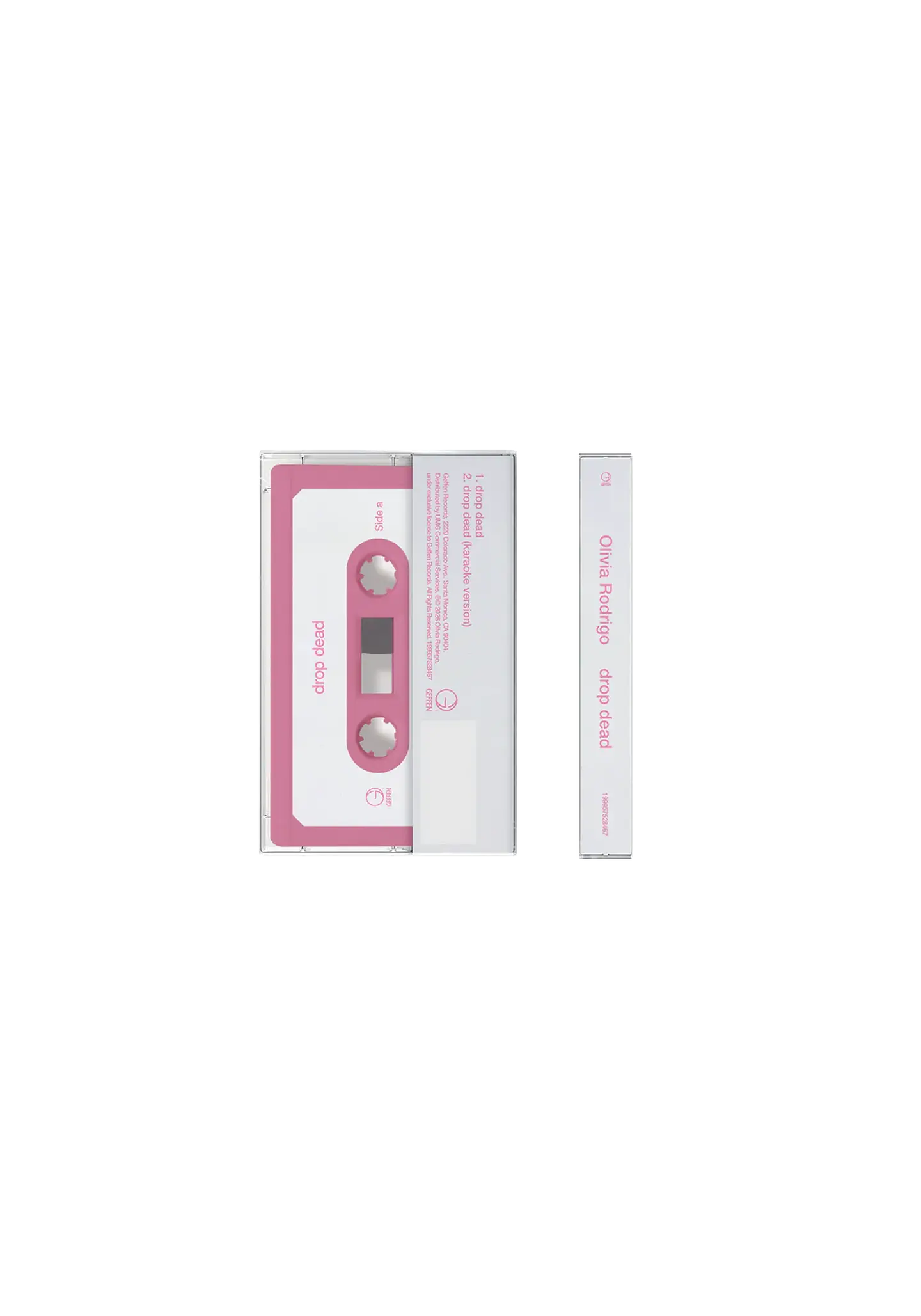 Olivia Rodrigo - Drop Dead - Cassette Single Edición Limitada 2