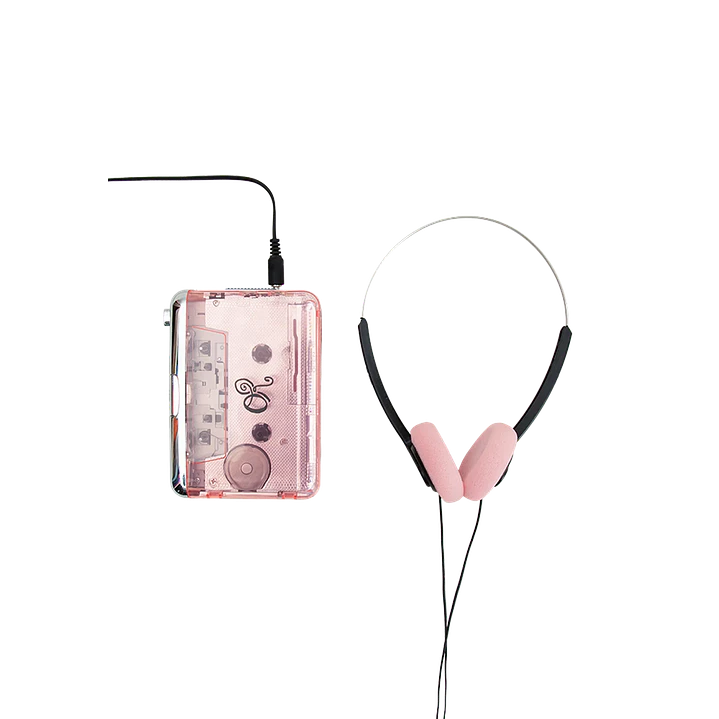 (PREVENTA) Olivia Rodrigo - Reproductor de Casete Portátil + Set de Auriculares con logo 1