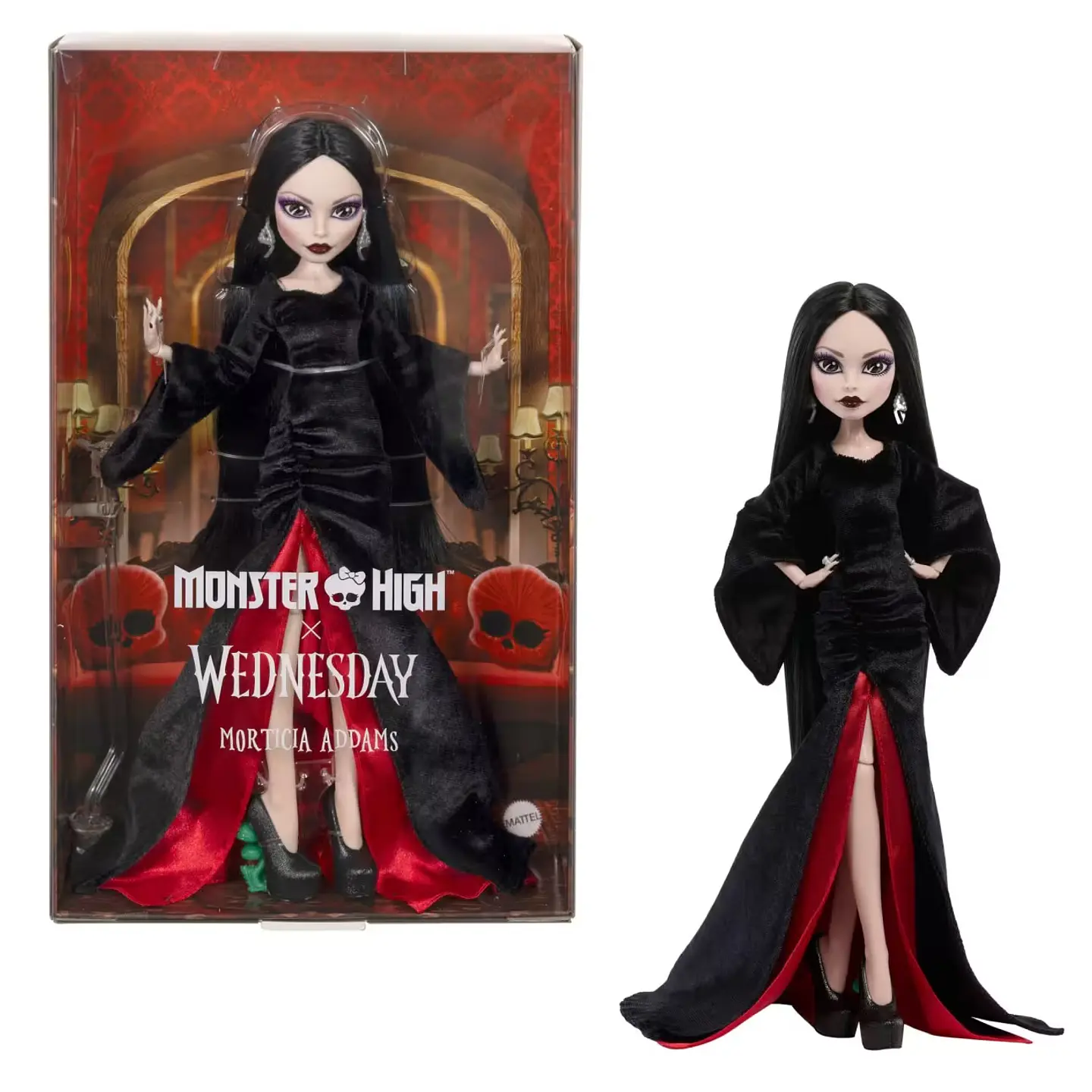 (PREVENTA) Monster High x Wednesday – Morticia Addams 1