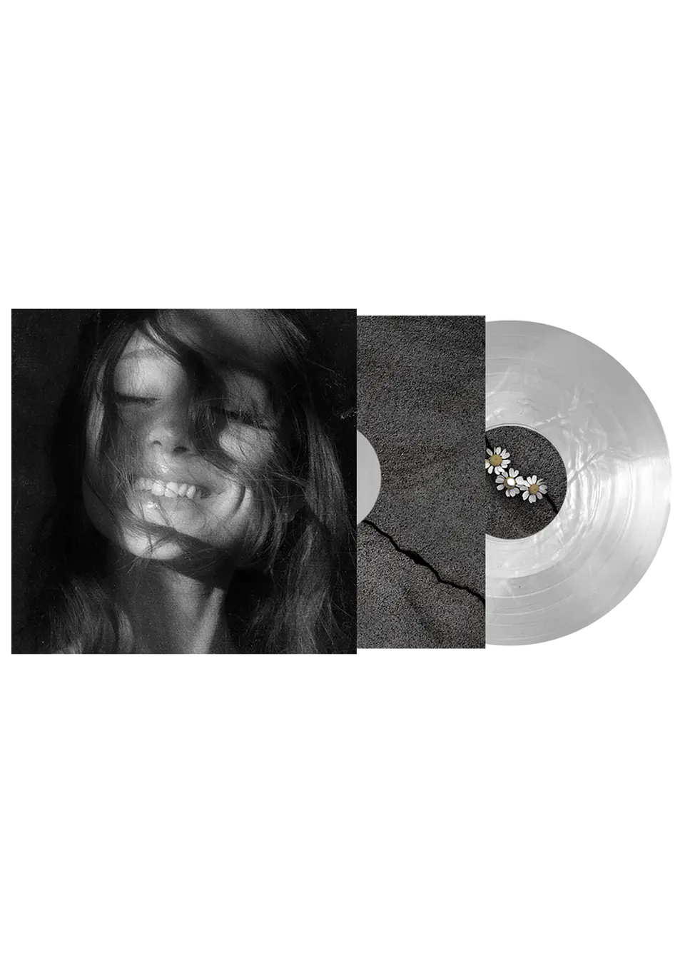 (PREVENTA) Ariana Grande - petal - Vinilo Translucent Pearly White 1