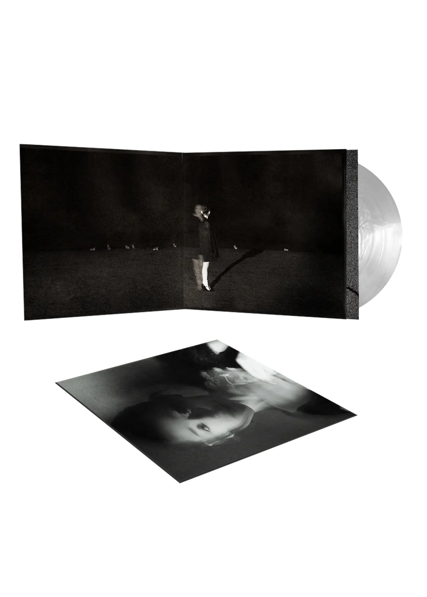 (PREVENTA) Ariana Grande - petal - Vinilo Translucent Pearly White 2