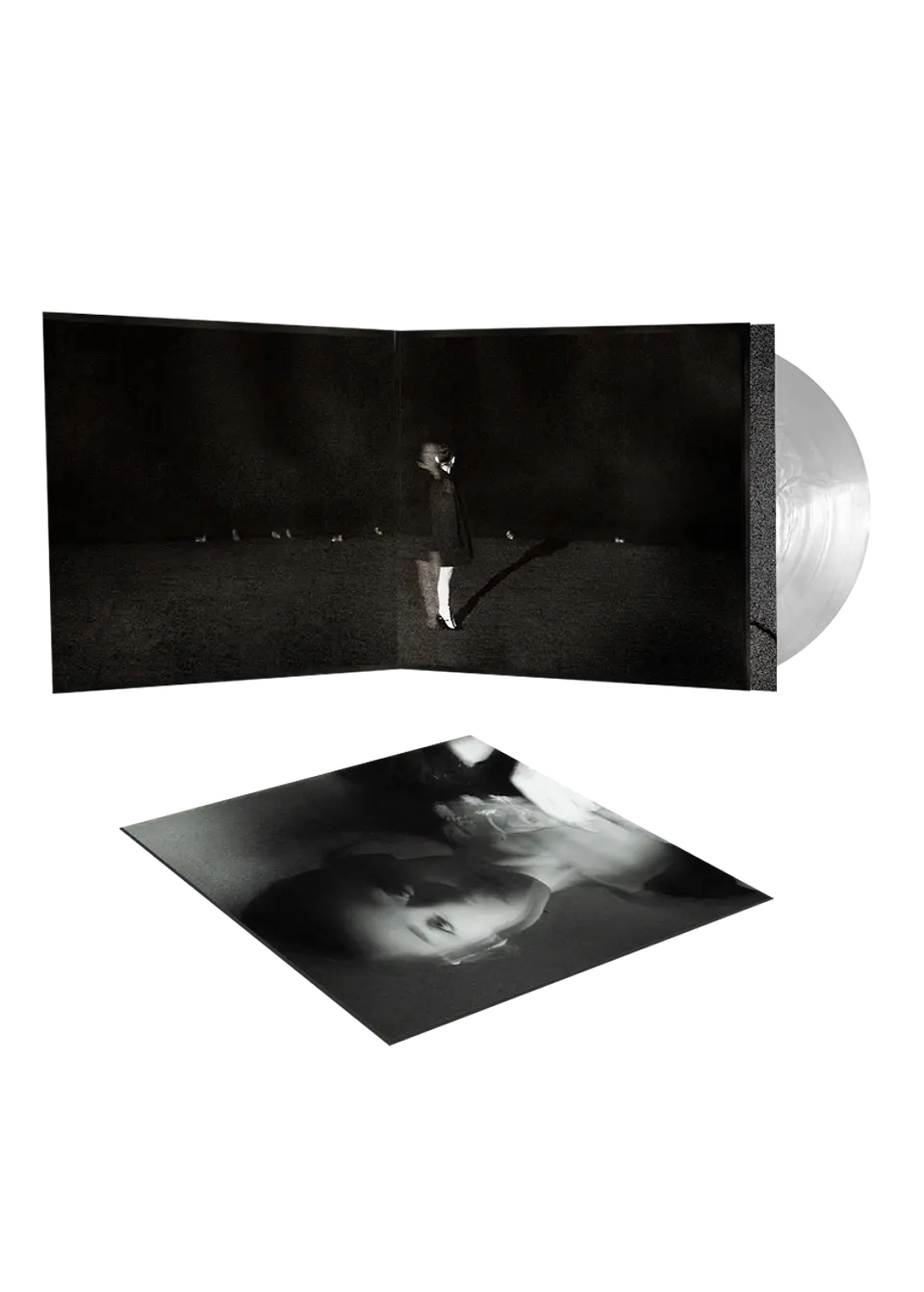 (PREVENTA) Ariana Grande - petal - Vinilo Translucent Pearly White 2
