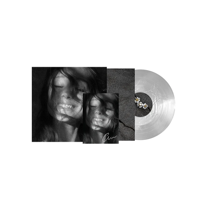 (PREVENTA) Ariana Grande - Petal - Vinilo Firmado Translucent Pearly White 1