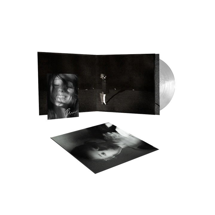 (PREVENTA) Ariana Grande - Petal - Vinilo Firmado Translucent Pearly White 2