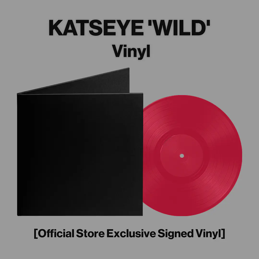 (PREVENTA) KATSEYE - WILD - Vinilo (LP) Crimson Firmado 1