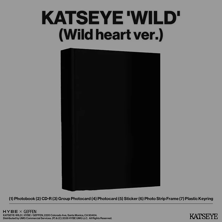 (PREVENTA) KATSEYE - WILD - CD WILD (Store US Exclusive) 1