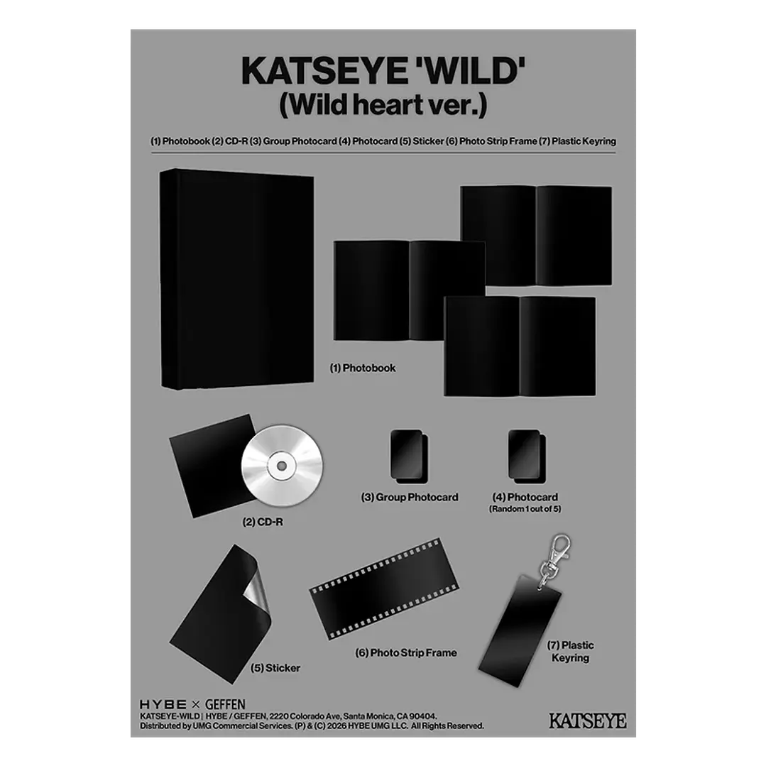(PREVENTA) KATSEYE - WILD - CD WILD (Store US Exclusive) 11
