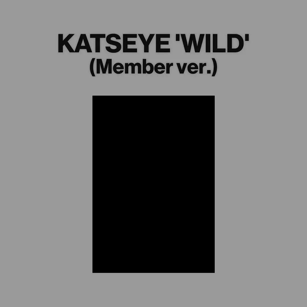 (PREVENTA) KATSEYE - WILD - CD Member Ver. (Aleatorio) 1