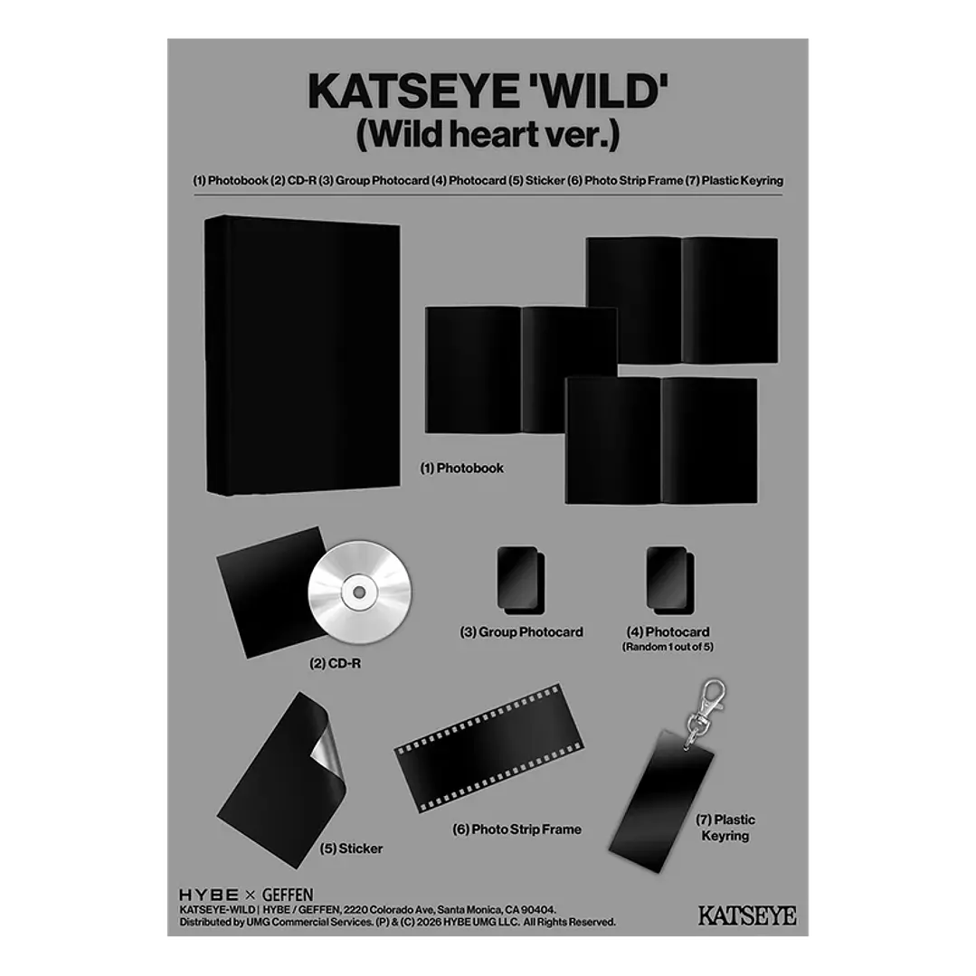 (PREVENTA) KATSEYE - WILD - CD WILD 10