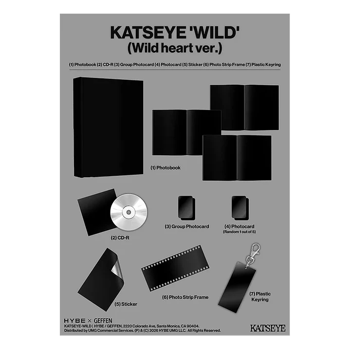 (PREVENTA) KATSEYE - WILD - CD WILD 10