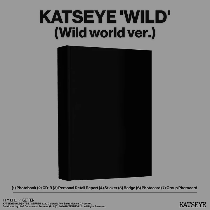 (PREVENTA) KATSEYE - WILD - CD WILD 12