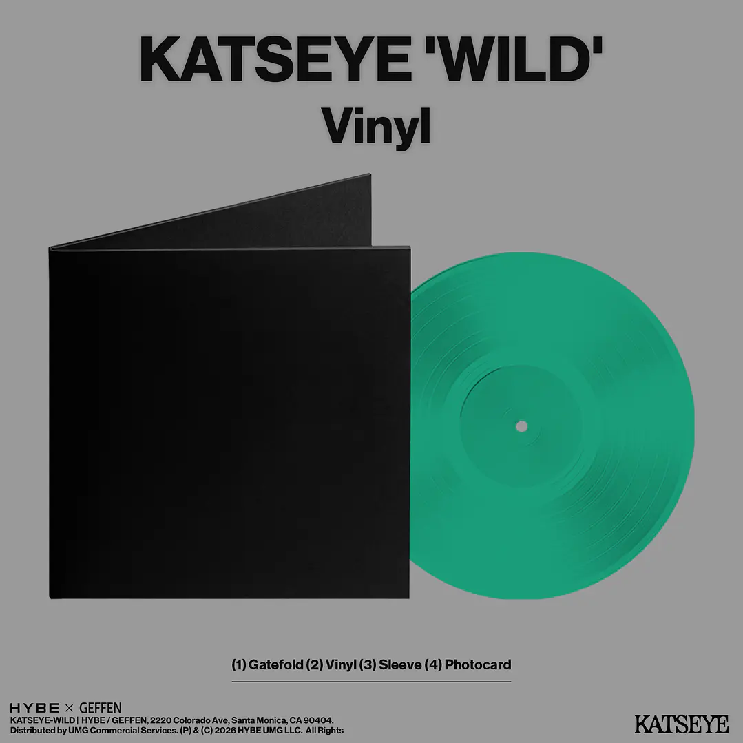 (PREVENTA) KATSEYE - WILD - Vinilo (LP) Precious Jade 1