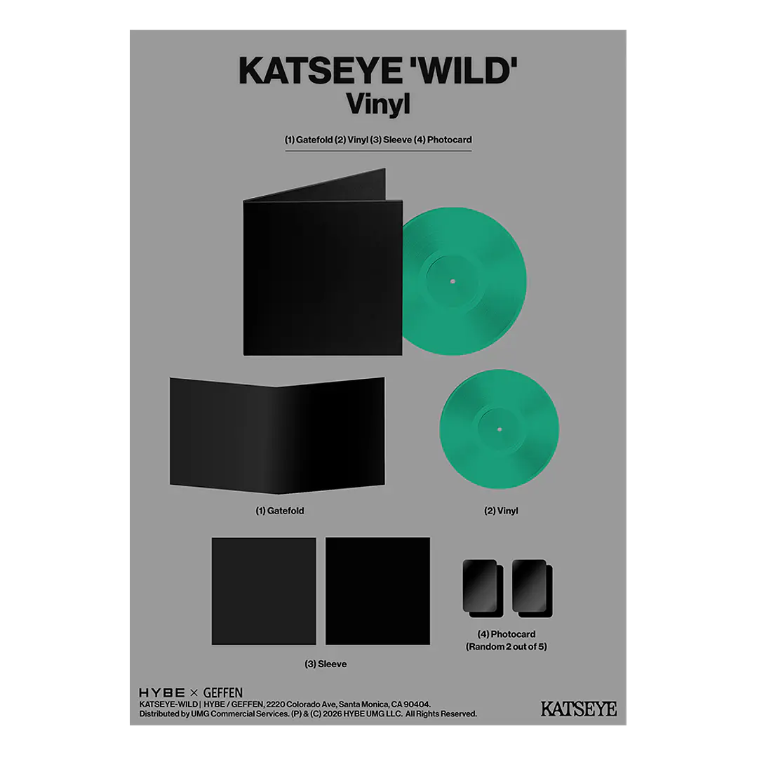 (PREVENTA) KATSEYE - WILD - Vinilo (LP) Precious Jade 6
