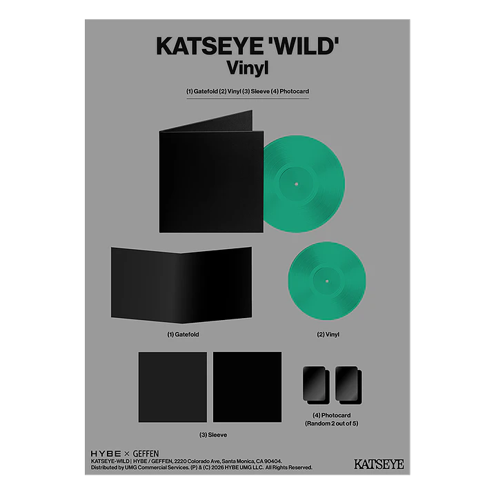 (PREVENTA) KATSEYE - WILD - Vinilo (LP) Precious Jade 6