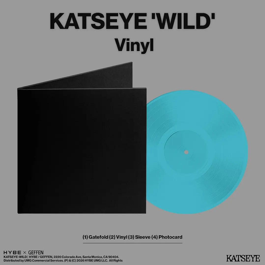 (PREVENTA) KATSEYE - WILD - Vinilo Blizzard Target Edición Limitada 3