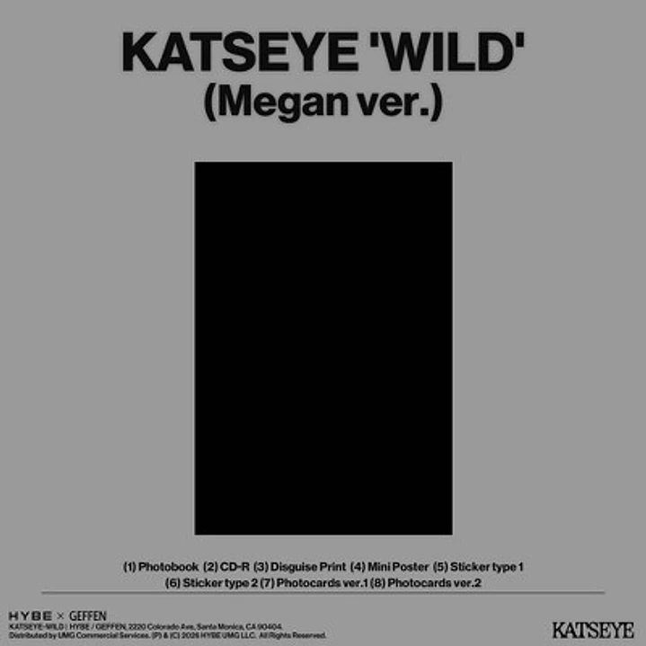 (PREVENTA) KATSEYE - WILD - CD Target Edición Limitada 23