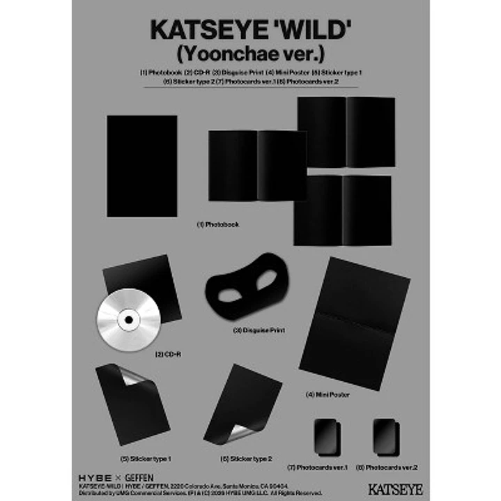 (PREVENTA) KATSEYE - WILD - CD Target Edición Limitada 33