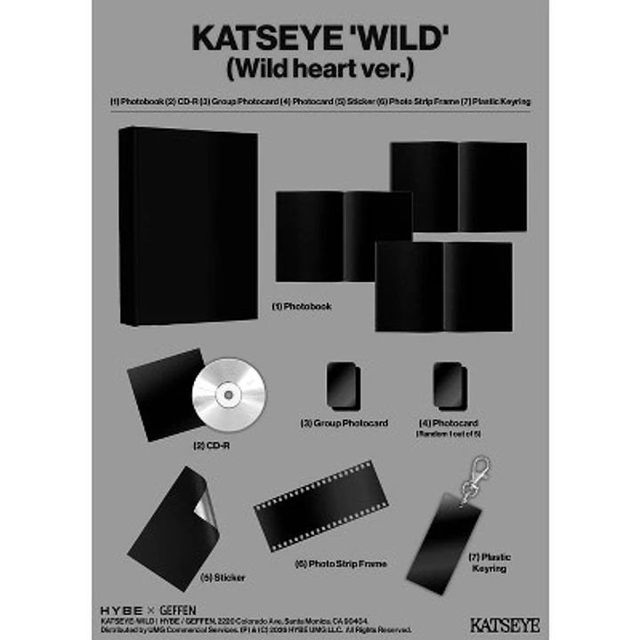 (PREVENTA) KATSEYE - WILD - CD Target Edición Limitada 36