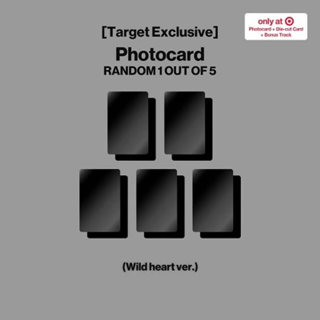 (PREVENTA) KATSEYE - WILD - CD Target Edición Limitada 38