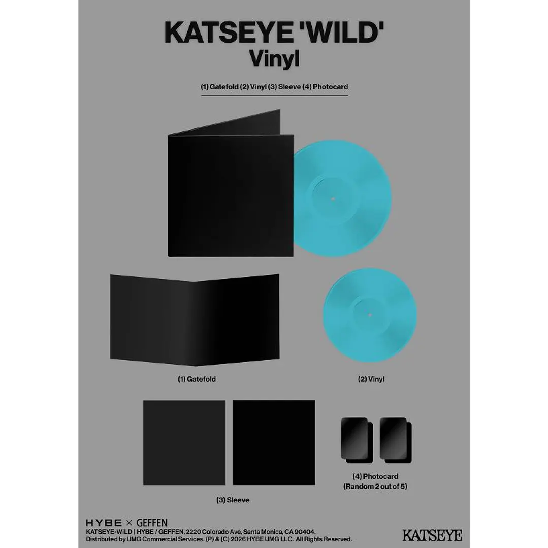 (PREVENTA) KATSEYE - WILD - Vinilo (LP) Target Edición Limitada 2