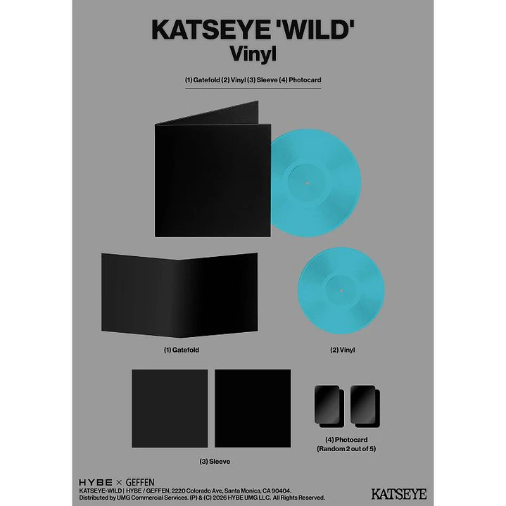 (PREVENTA) KATSEYE - WILD - Vinilo (LP) Target Edición Limitada 2