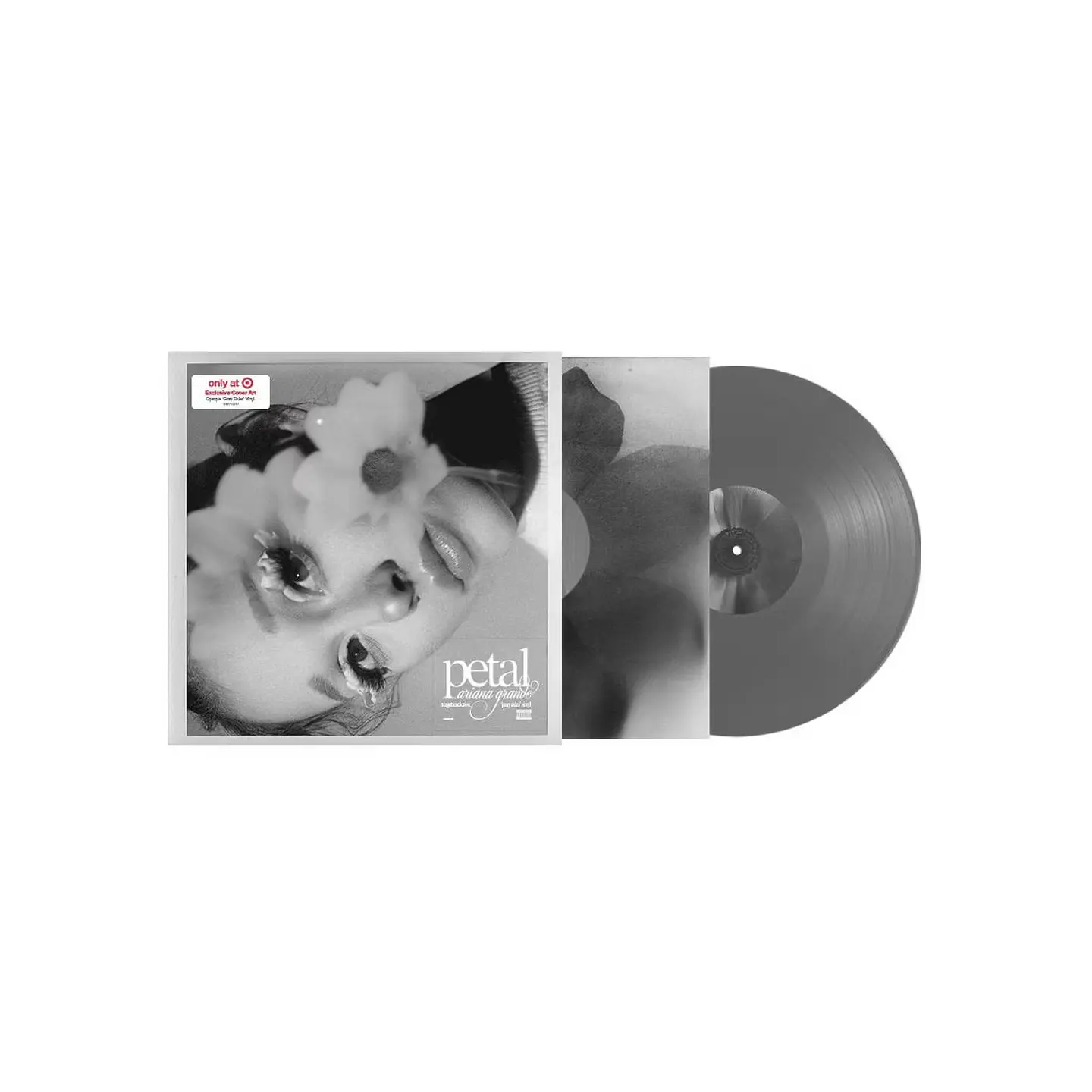 (PREVENTA) Ariana Grande - petal - Vinilo (LP) Target Gray Skies Edición Limitada 1