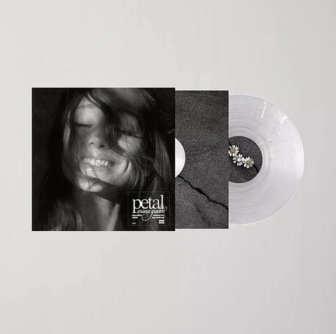 (PREVENTA) Ariana Grande - petal - Vinilo (LP) Translucent Ivory Storm Marble