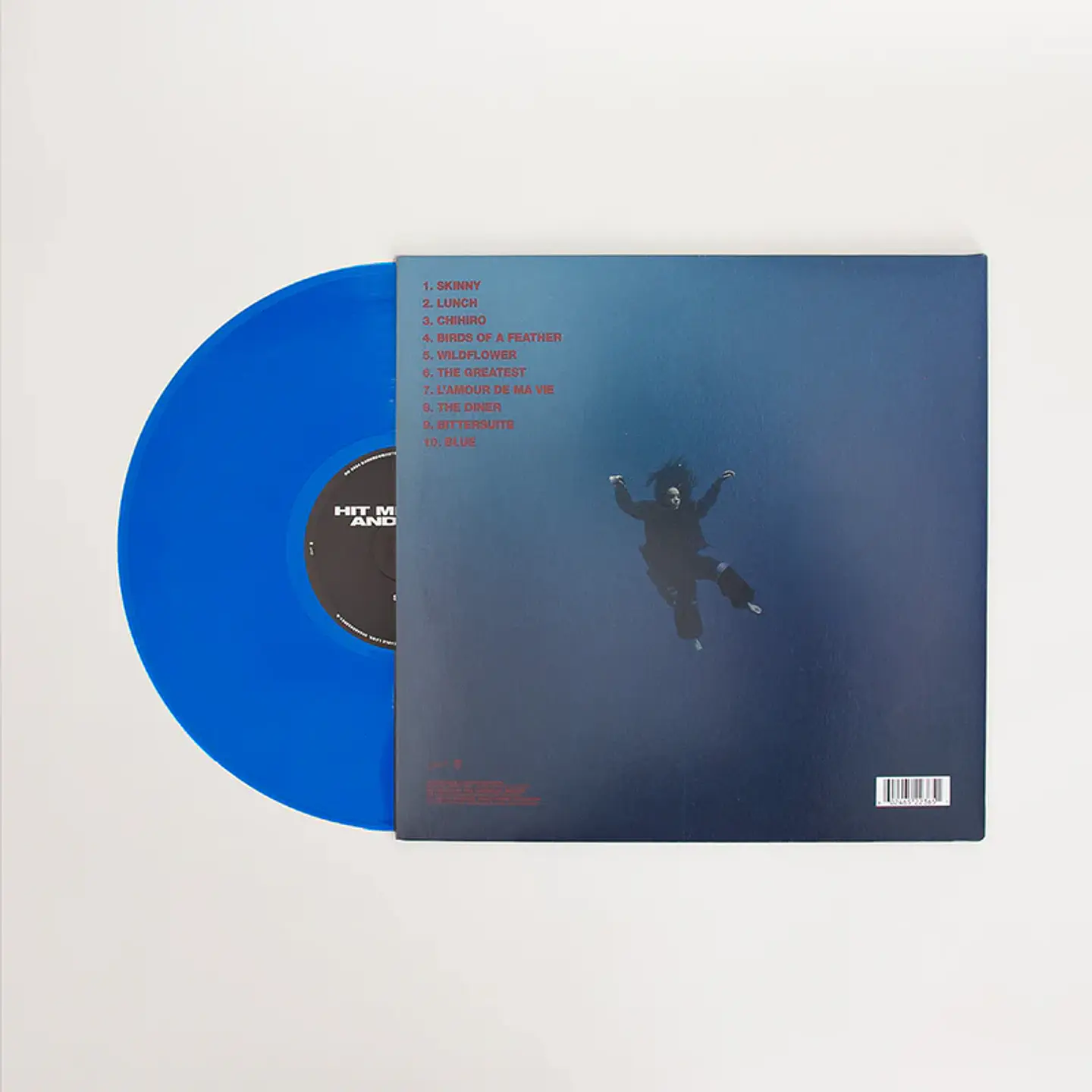 Billie Eilish - HIT ME HARD AND SOFT - Vinilo Azul Edición Limitada 2