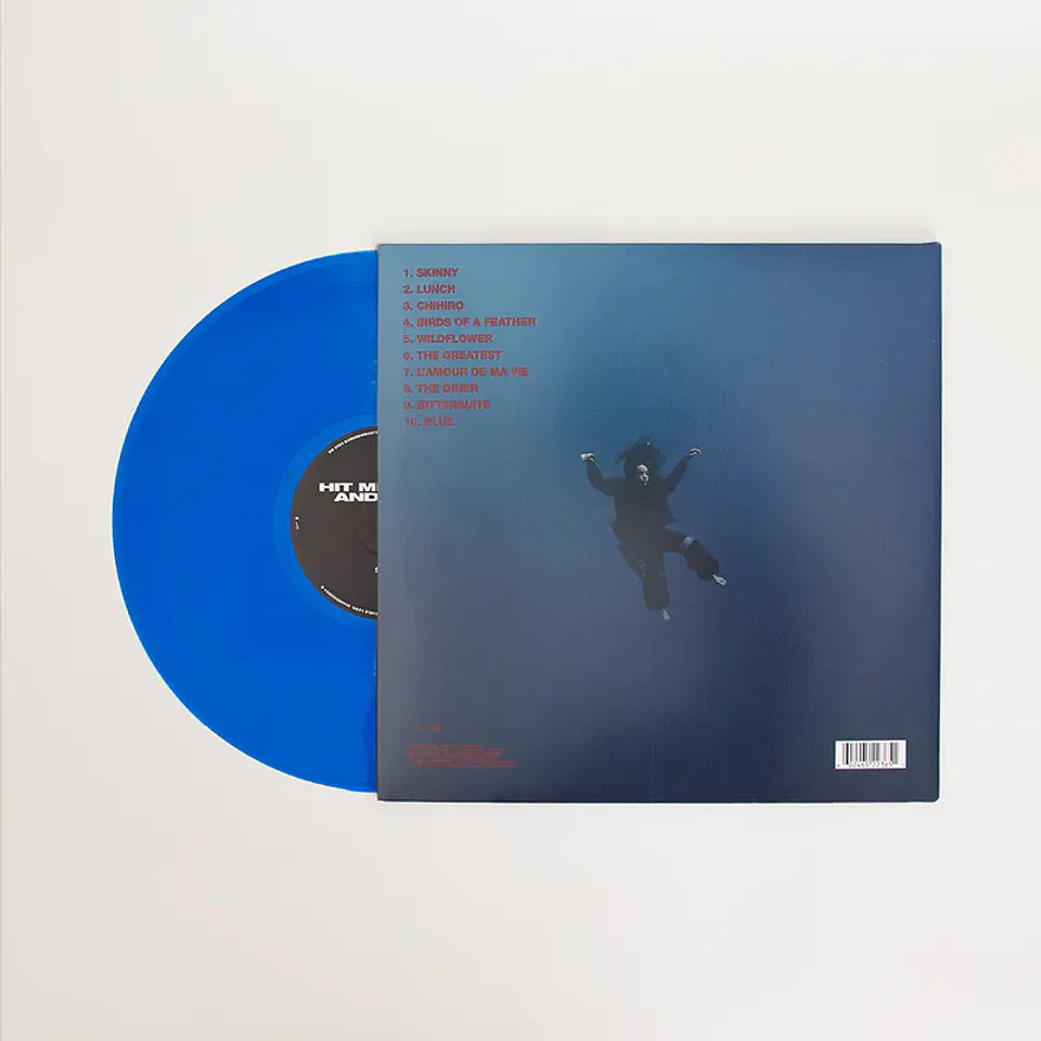 Billie Eilish - HIT ME HARD AND SOFT - Vinilo Azul Edición Limitada 2