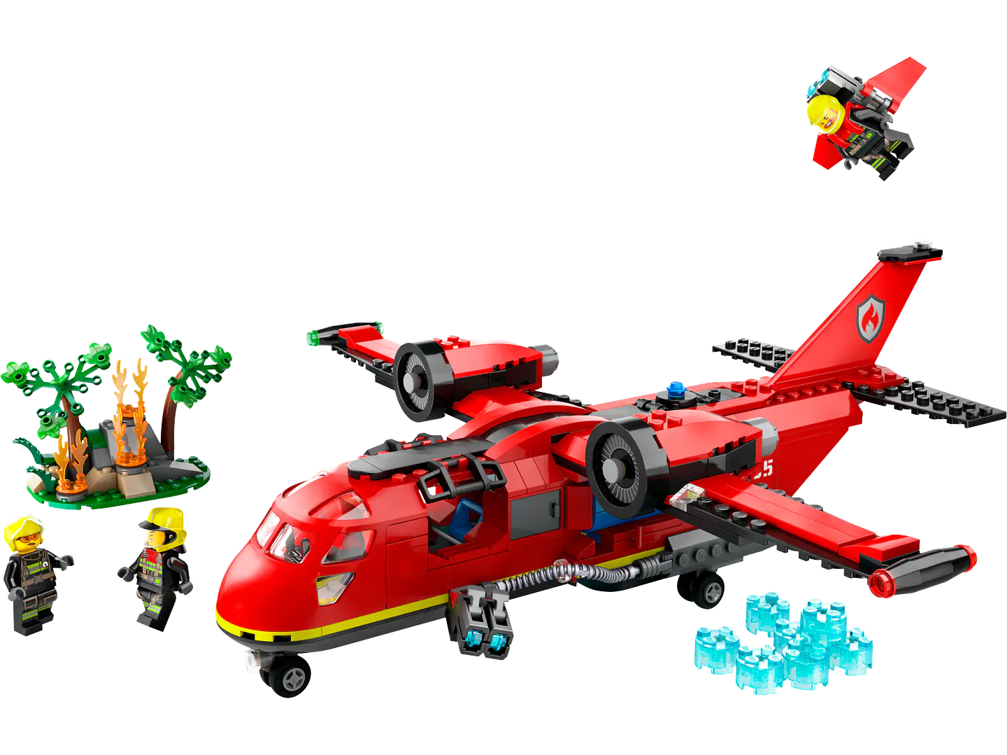 LEGO - City - Avión De Rescate De Bomberos (60413) 1