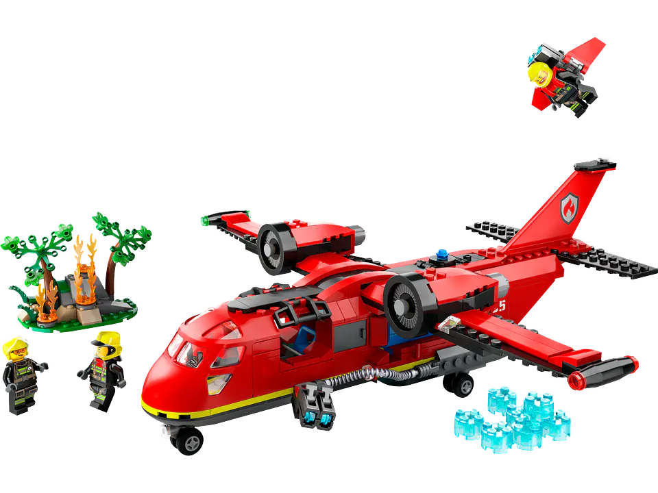 LEGO - City - Avión De Rescate De Bomberos (60413) 1