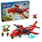 LEGO - City - Avión De Rescate De Bomberos (60413) - Miniatura 2