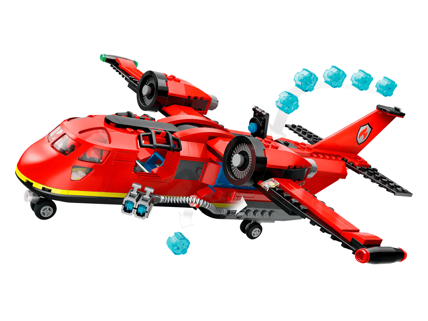 LEGO - City - Avión De Rescate De Bomberos (60413) 4
