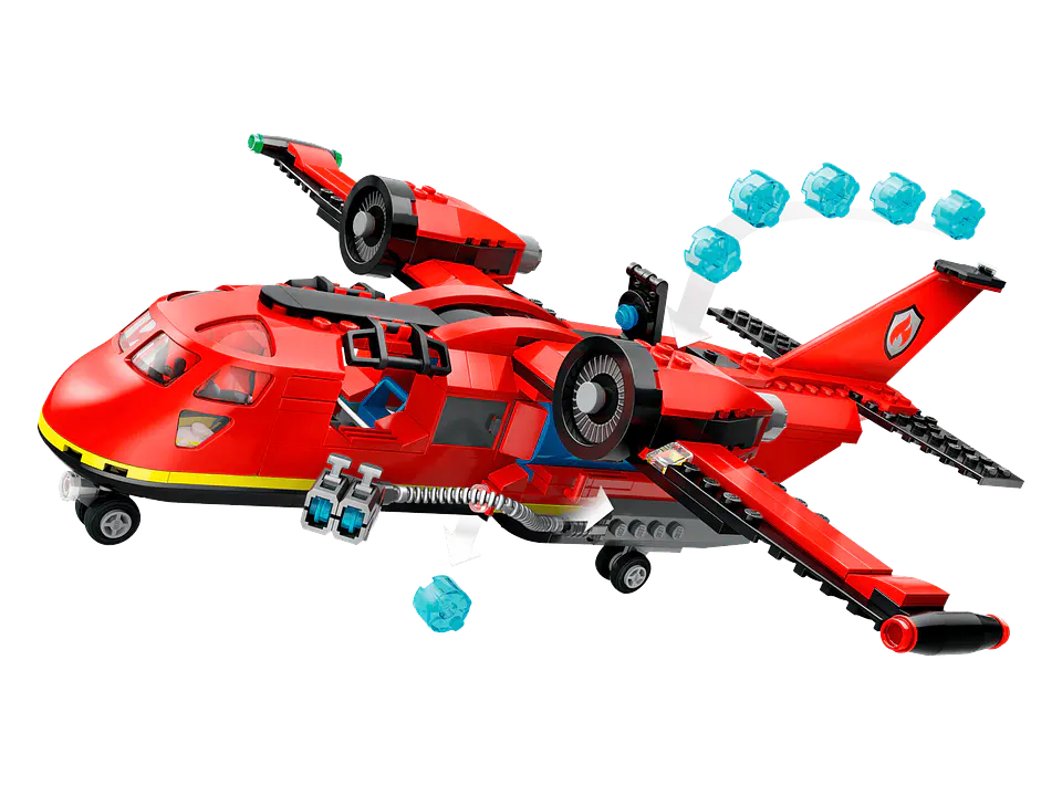 LEGO - City - Avión De Rescate De Bomberos (60413) 4