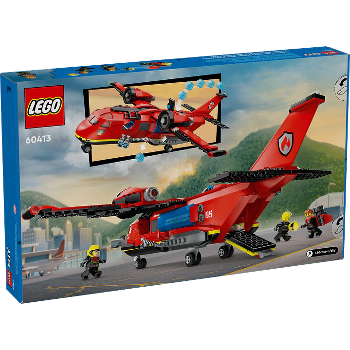 LEGO - City - Avión De Rescate De Bomberos (60413) 6