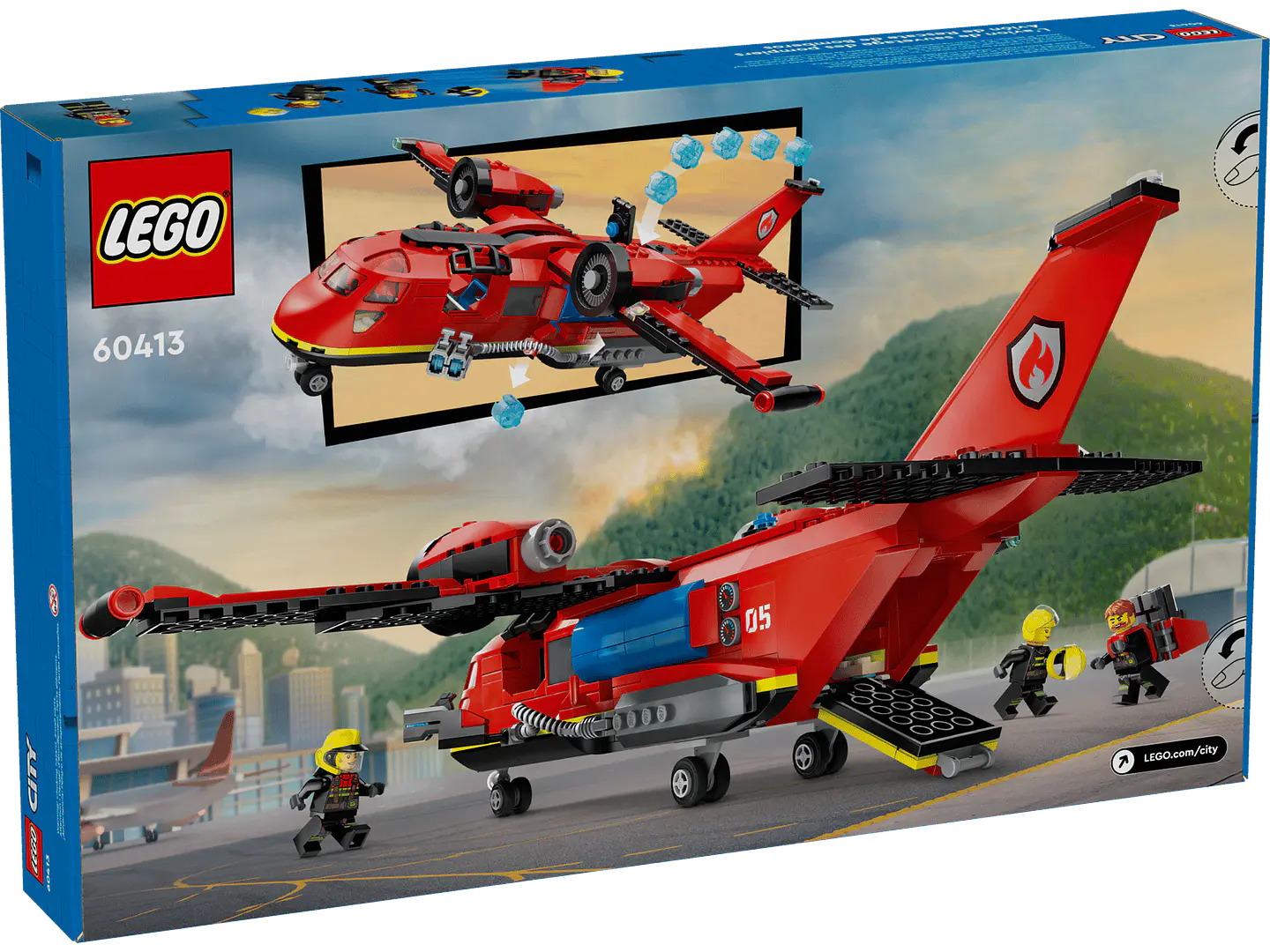 LEGO - City - Avión De Rescate De Bomberos (60413) 6