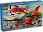 LEGO - City - Avión De Rescate De Bomberos (60413) - Miniatura 6