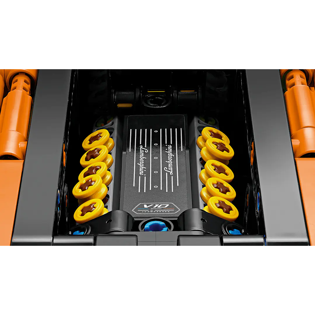 LEGO - Technic - Lamborghini Huracán Tecnica Naranja (42196) 6