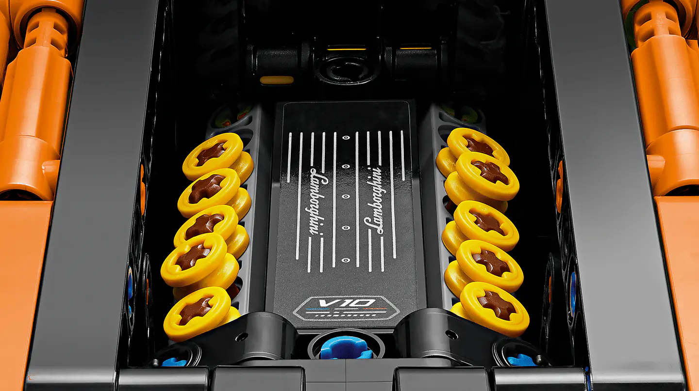 LEGO - Technic - Lamborghini Huracán Tecnica Naranja (42196) 6